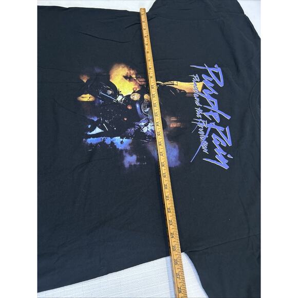 Prince and the Revolution Purple Rain T-Shirt 3XL Black - Picture 2 of 5